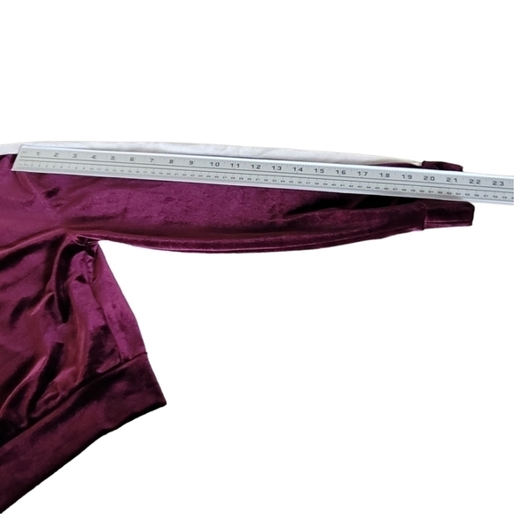 BLUENOTE Matching Purple Velvet Joggers And Hoodie Women Size L - Picture 14 of 16